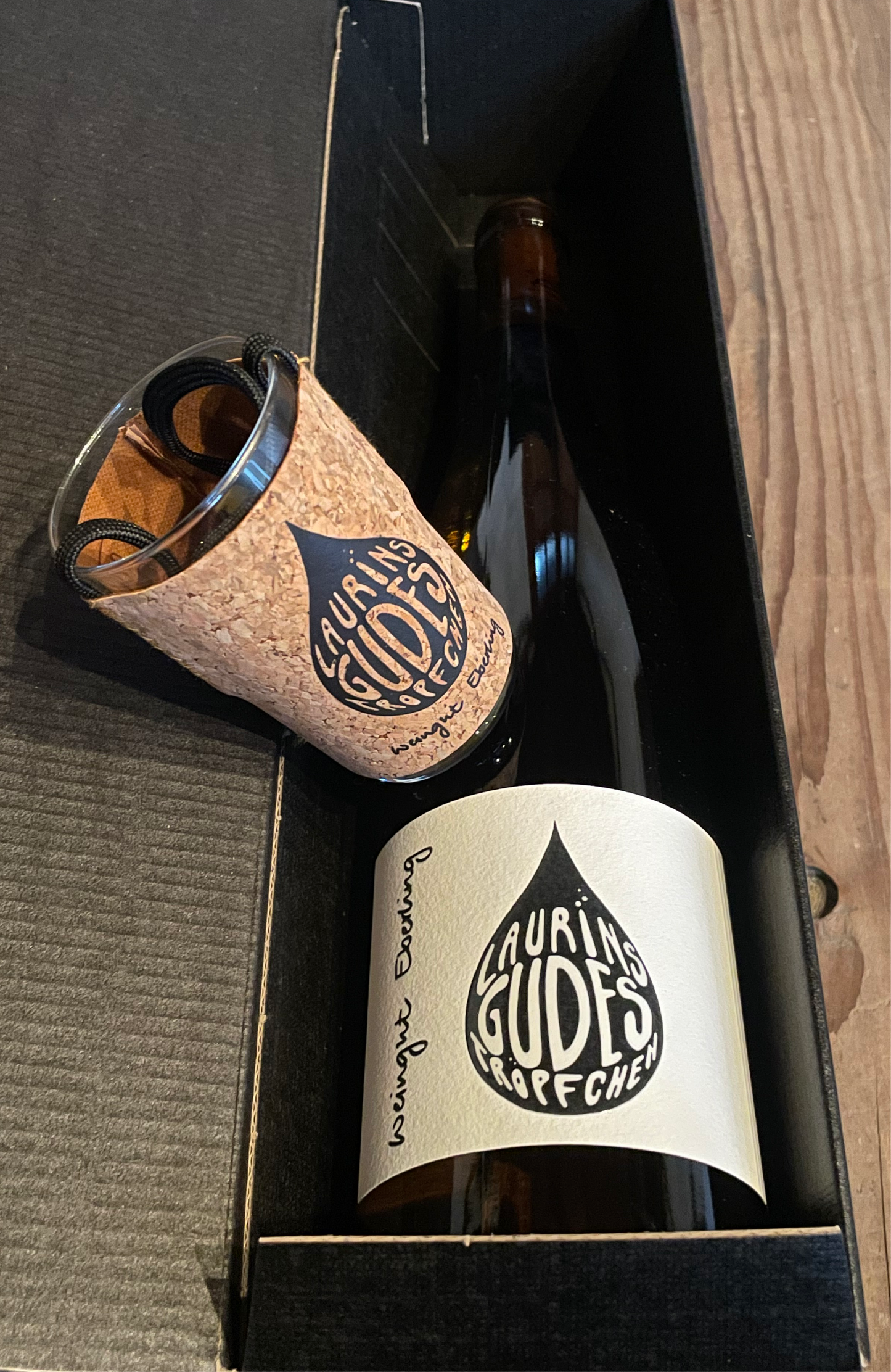 Geschenkset „Gudes Tröpfchen“